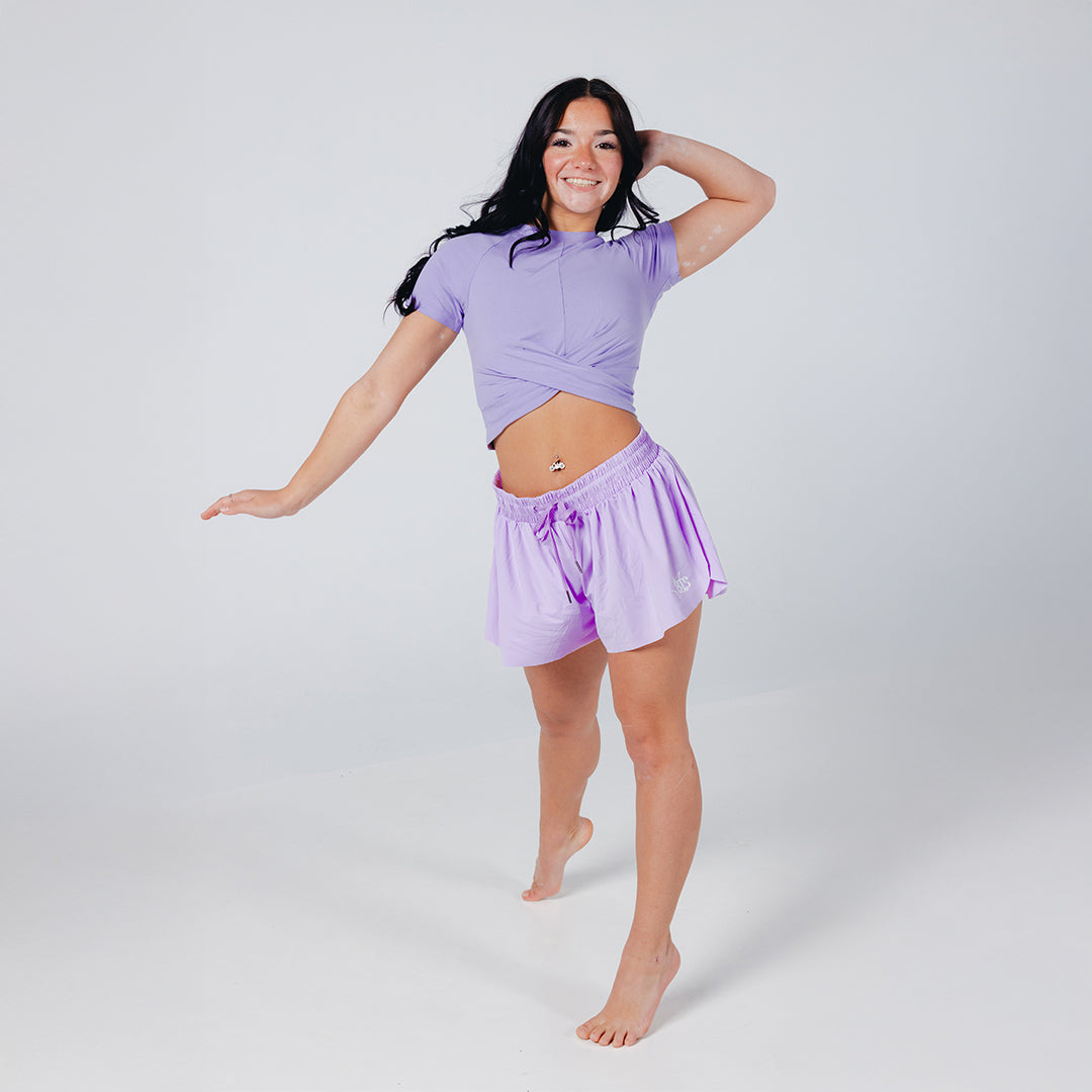 BTS Purple Shorts