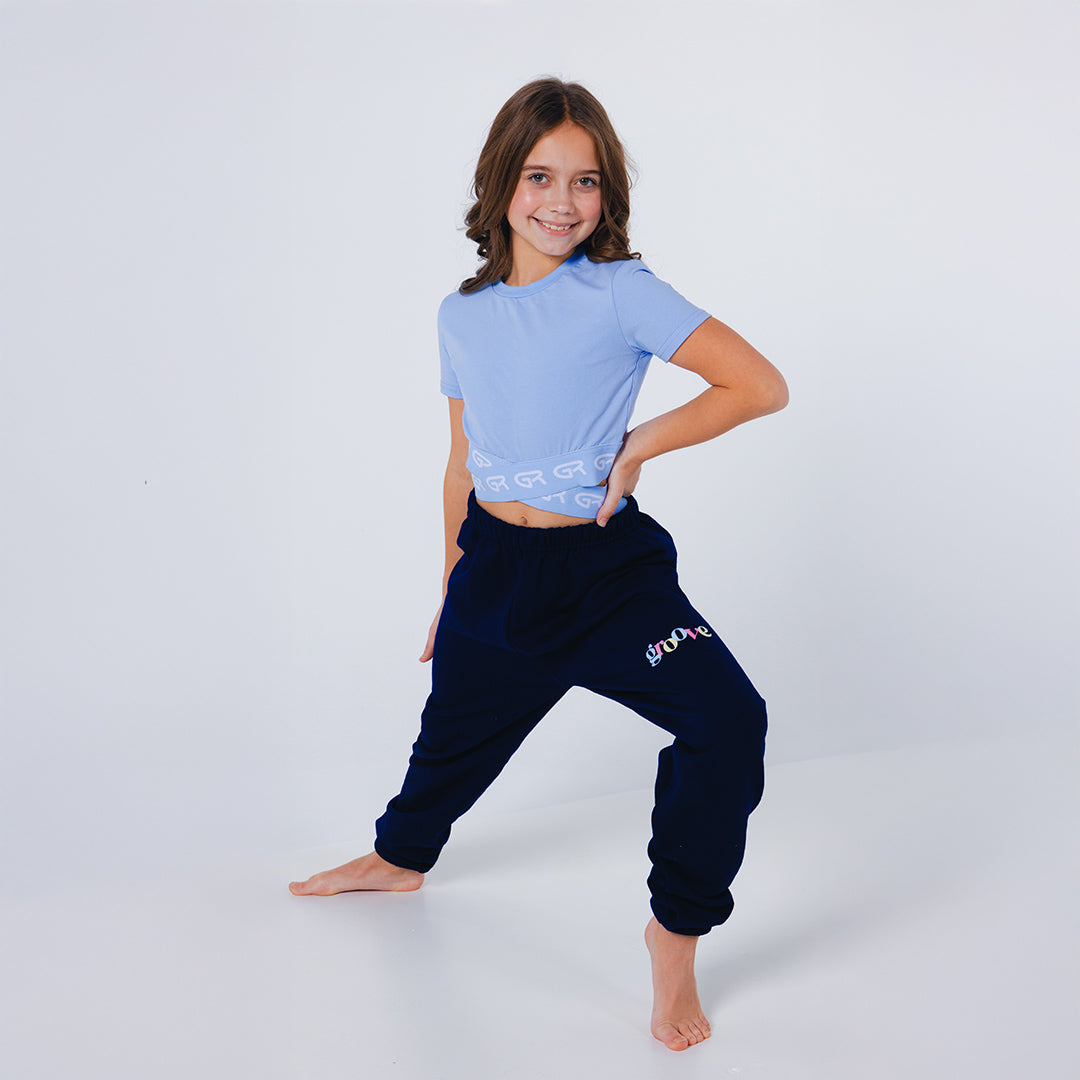 Groove Elastic Band Crop Top