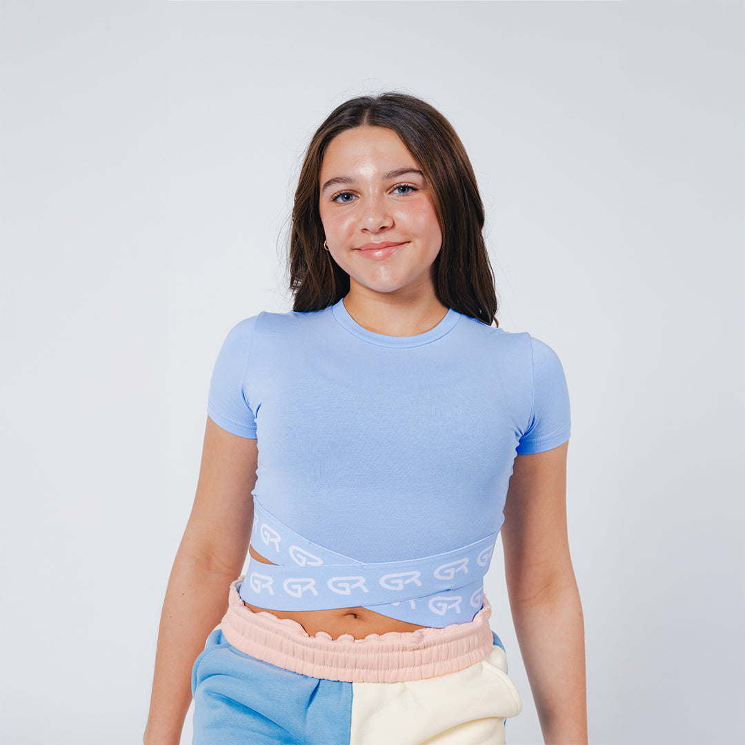 Groove Elastic Band Crop Top