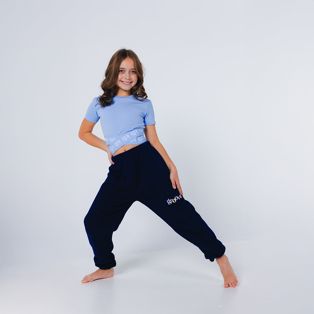 Groove Elastic Band Crop Top