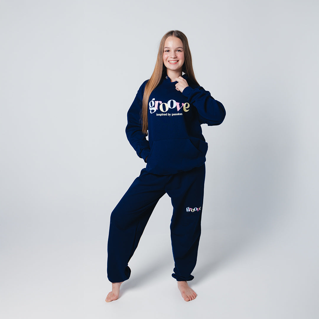 Groove Navy Sweatpants