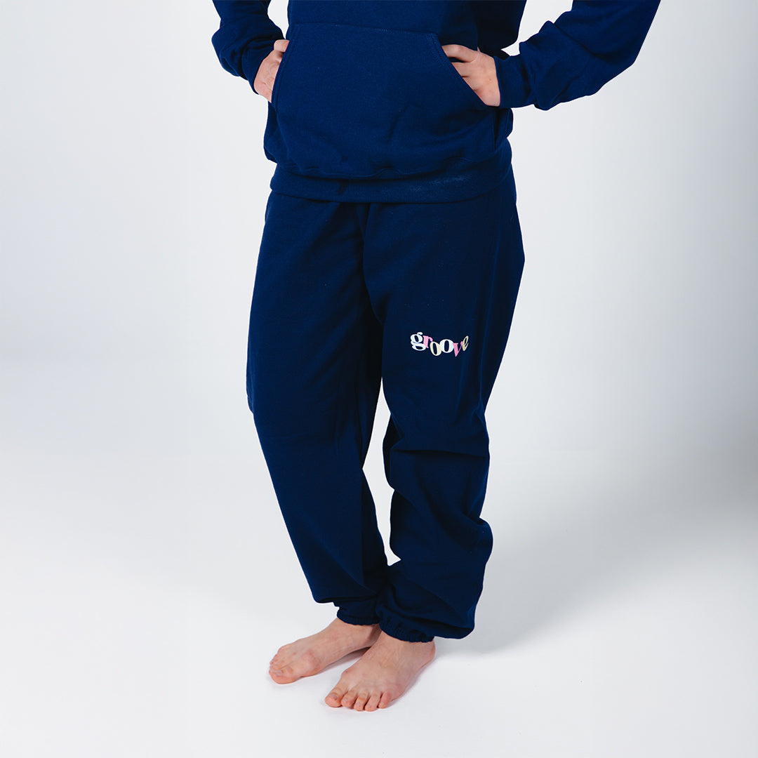 Groove Navy Sweatpants