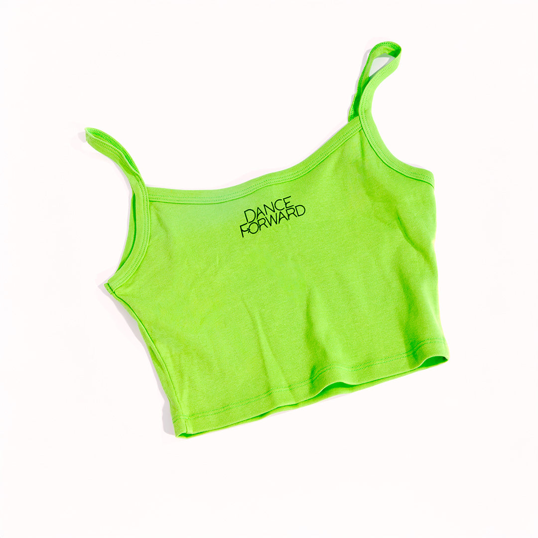 DanceForward Green Crop