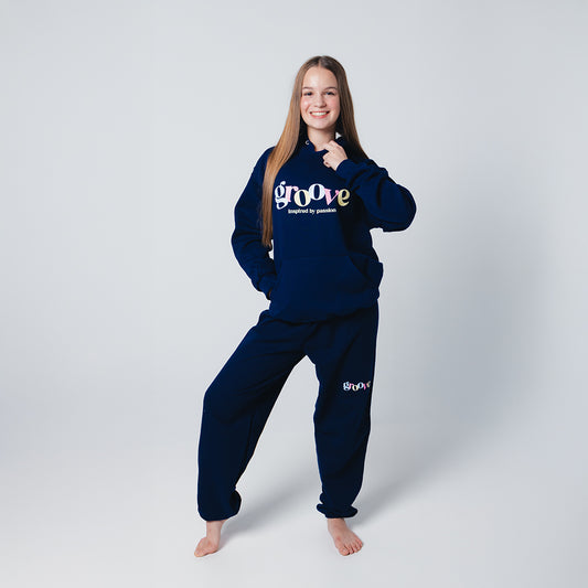 Groove Navy Sweatpants