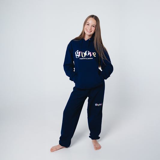 Groove Navy Hoodie
