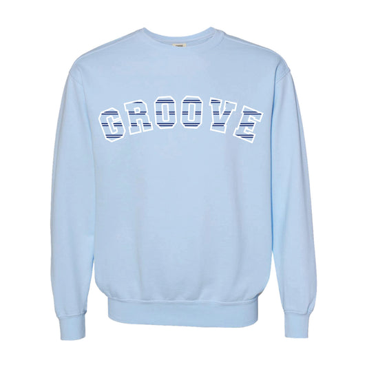 Groove Light Blue Crewneck Sweatshirt