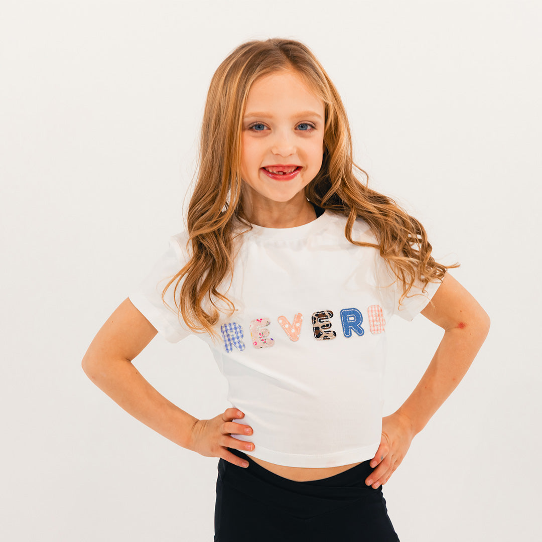 Reverb Scrapbook Crop Top