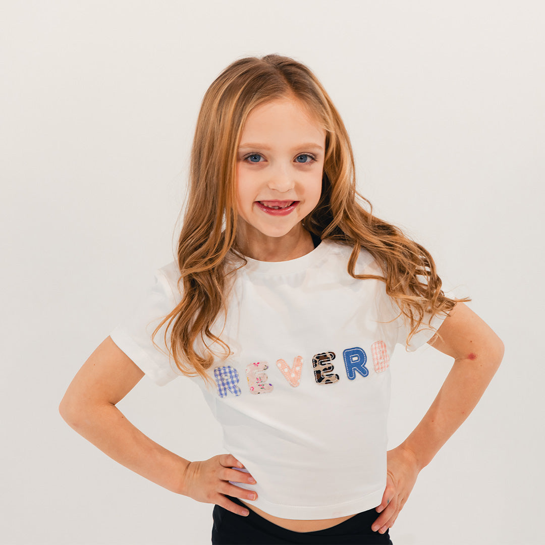 Reverb Scrapbook Crop Top